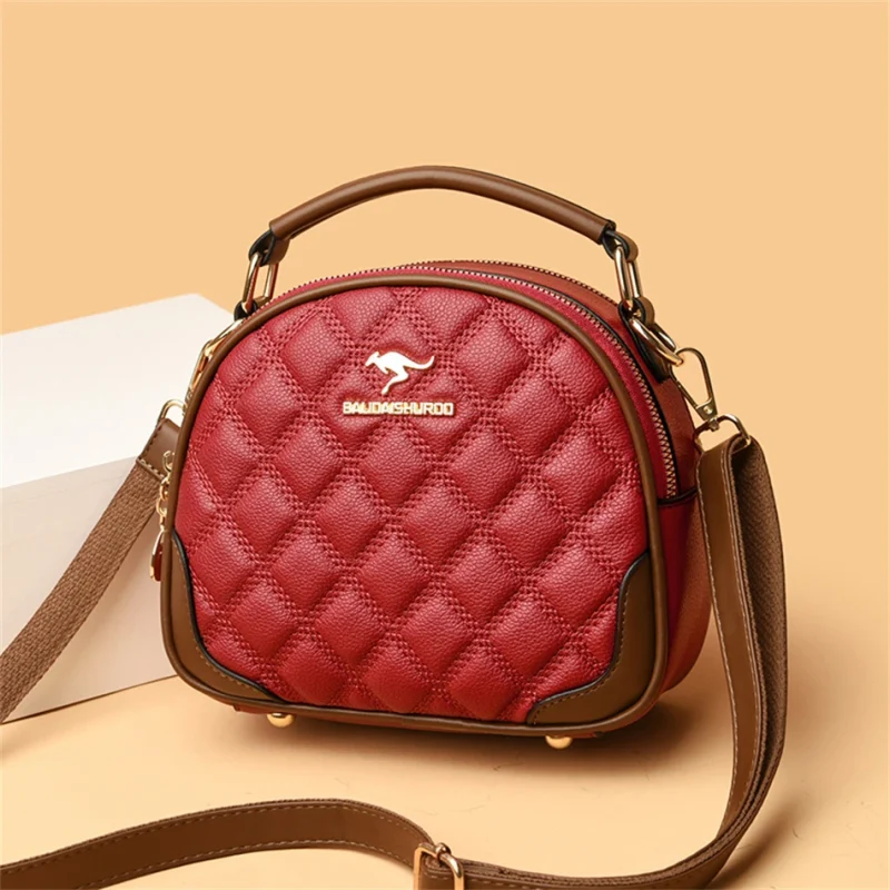 High Quality luxury designer PU Leather Small Crossbody bag - Image 10