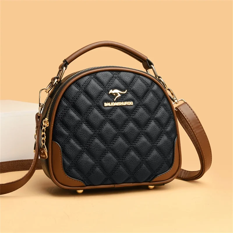 High Quality luxury designer PU Leather Small Crossbody bag - Image 7