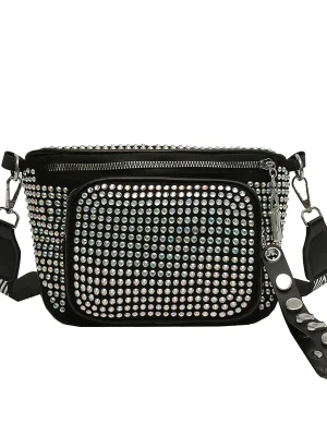 Rivet Waist Pack Leisure Luxury Designer Handbag