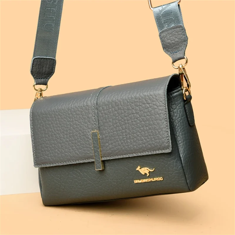High-quality Leather Women Shoulder Messenger Bags - Image 11
