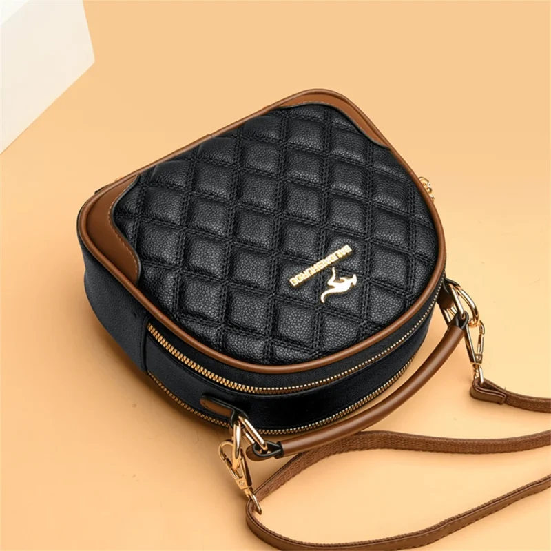 High Quality luxury designer PU Leather Small Crossbody bag - Image 8