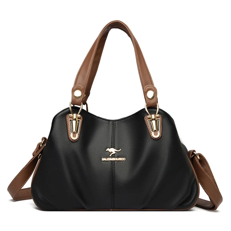 Luxury High Quality Leather Shoulder Crossbody Sac - Image 14