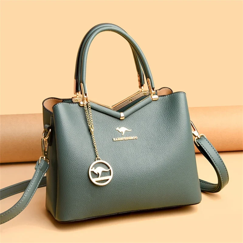 High Quality Luxury High-capacity Handbags Purses 3 Layers Women Tote Bag - Image 15