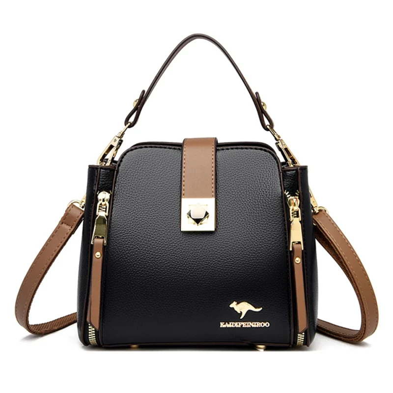 High Quality Leather Luxury Designer Shoulder Crossbody Sac - Image 12