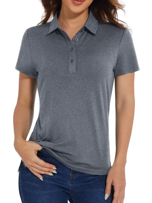 Lightweight Short Sleeve Summer Polo T-shirt