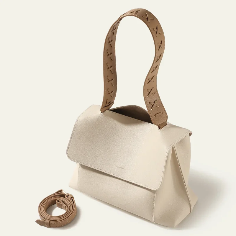 Eco Genuine Leather With Craftsmanship Adjustable Strap bag - Image 7