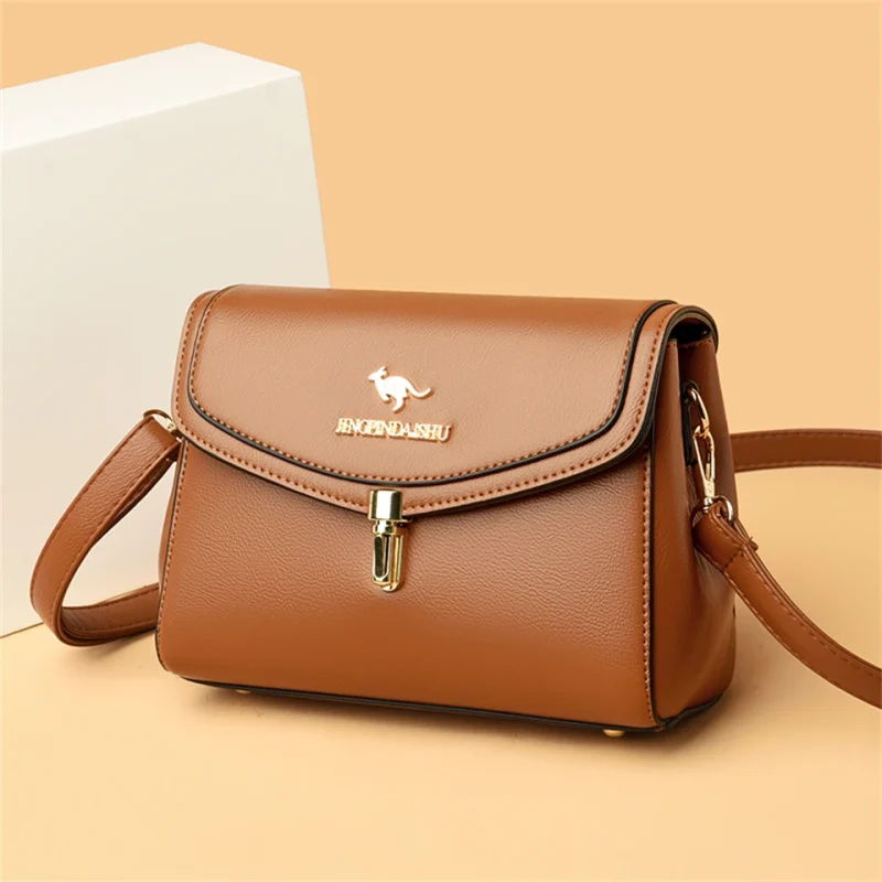 High Quality Solid Color Casual Solid Color Casual Crossbody Bag - Image 8