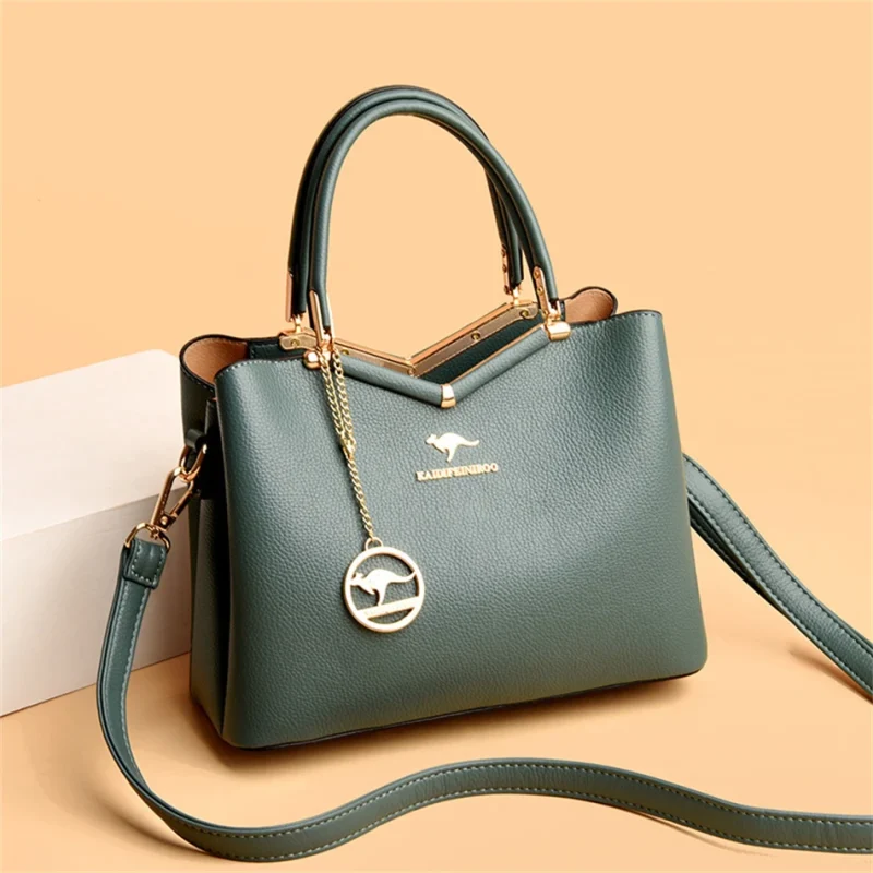 High Quality Luxury High-capacity Handbags Purses 3 Layers Women Tote Bag - Image 14