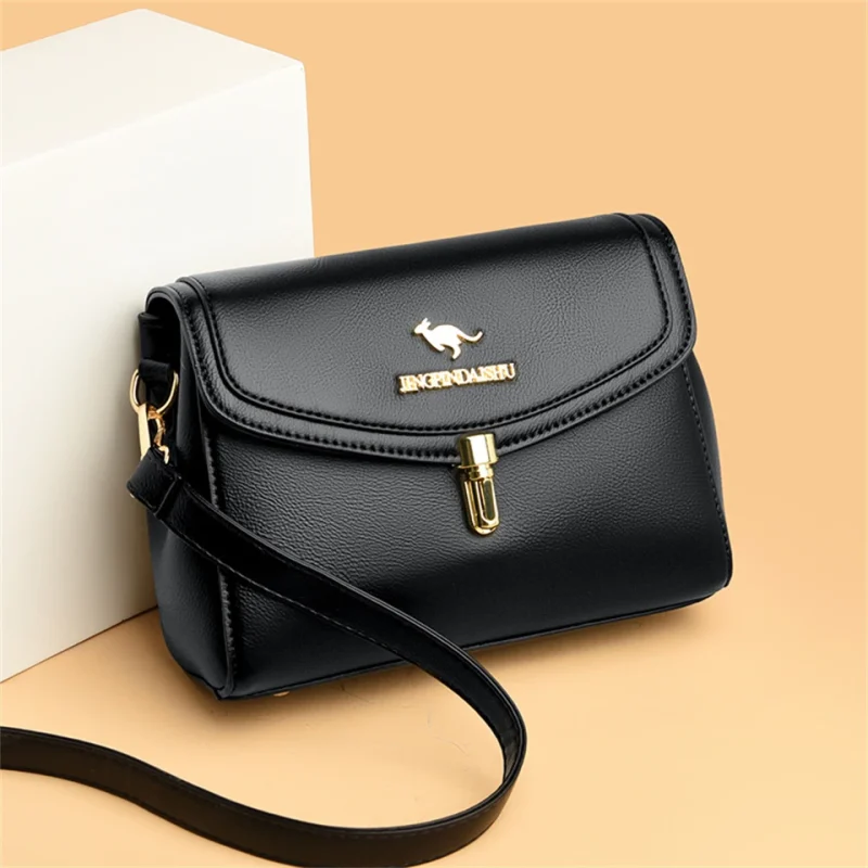 High Quality Solid Color Casual Solid Color Casual Crossbody Bag - Image 12