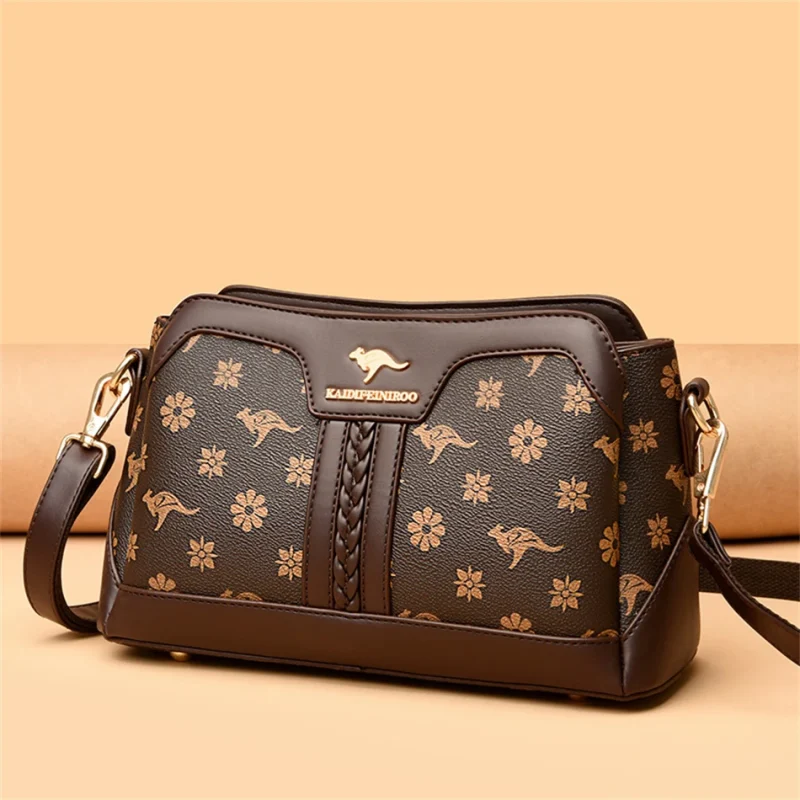 High Quality Leather Luxury Designer Shoulder Messenger Sac - Image 7