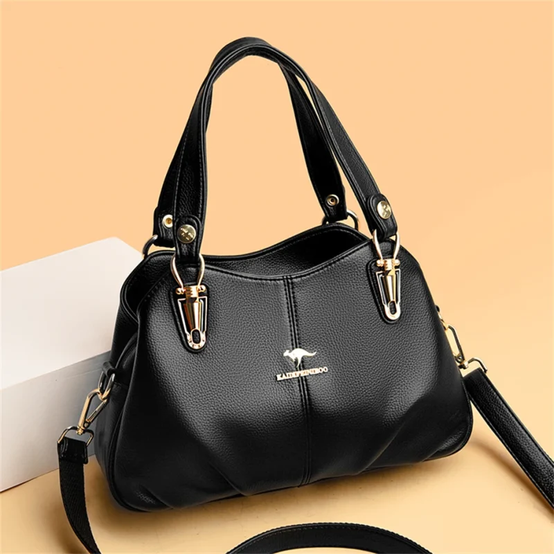High Quality Eco Luxe Soft Leather Crossbody Bag" - Image 7