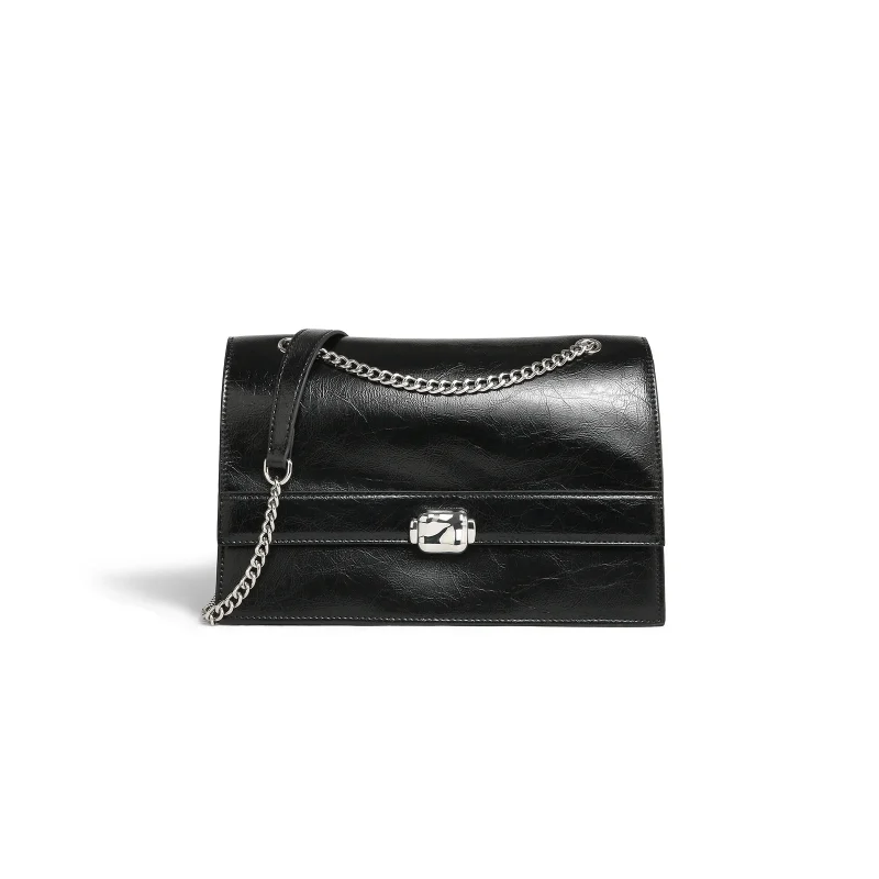 Luxury Genuine Leather Crossbody Bag - Image 9