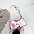 Pink shoulder bag