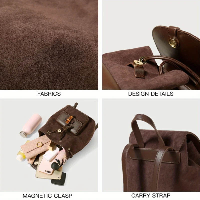 Large Capacity Retro Versatile Niche Backpack - Image 5