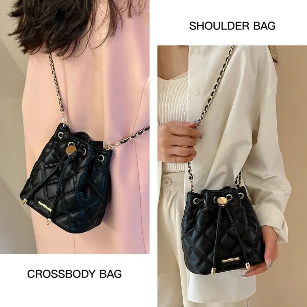 Eco Classic Lingge Chain Crossbody  Bag - Image 5