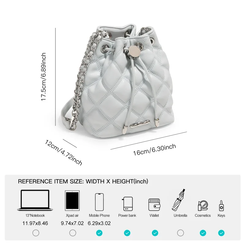 Classic Lingge Chain Shoulder Bag - Image 4