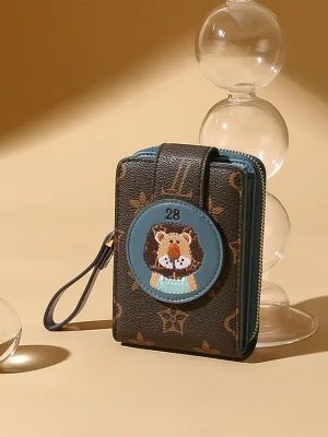 Eco Cute Cartoon Lion Decore Wallet