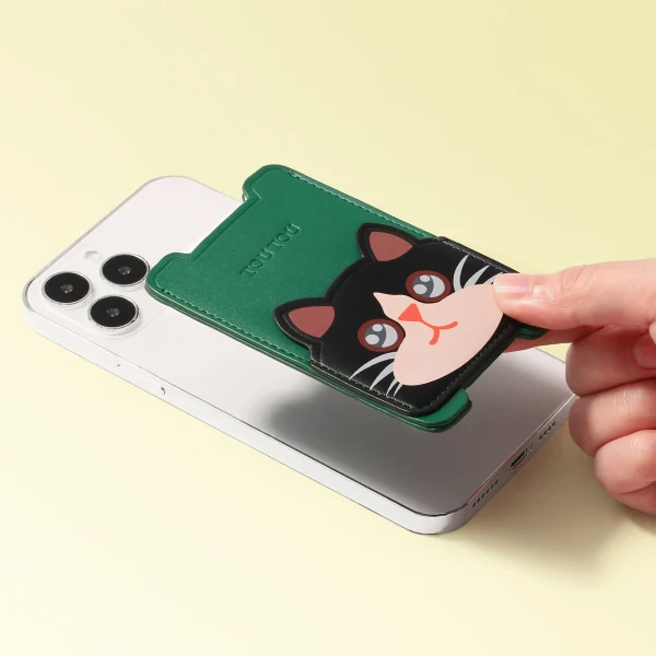 High-Quality Cute Cat Pattern Credit Card Holder Bag - Image 5