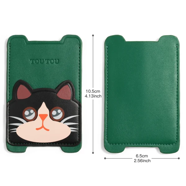 High-Quality Cute Cat Pattern Credit Card Holder Bag - Image 6