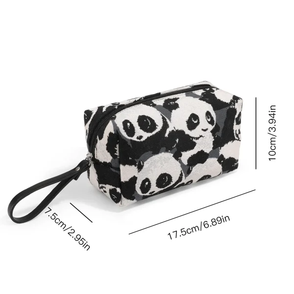 ECO Cute Panda Pattern Cosmetic Ba - Image 2