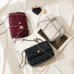 Eco Genuine Leather Large Capacity Adjustable Chain Strap bag