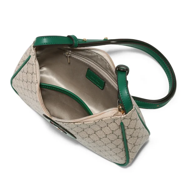 Eco Embroidery Green Cat Series Shoulder Bag - Image 5