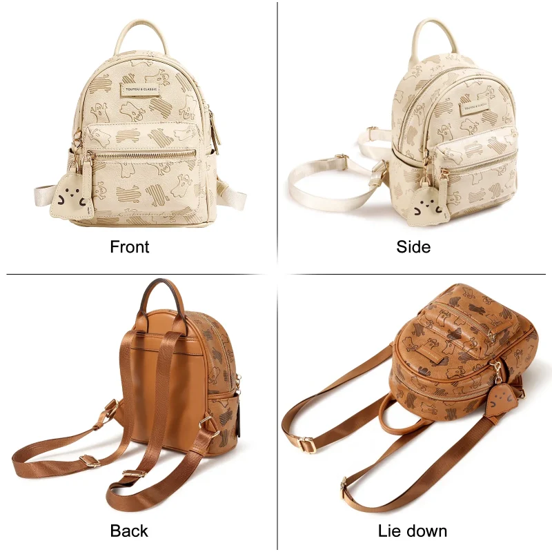 High-Quality Halloween Ghost Embossed Backpack - Image 5