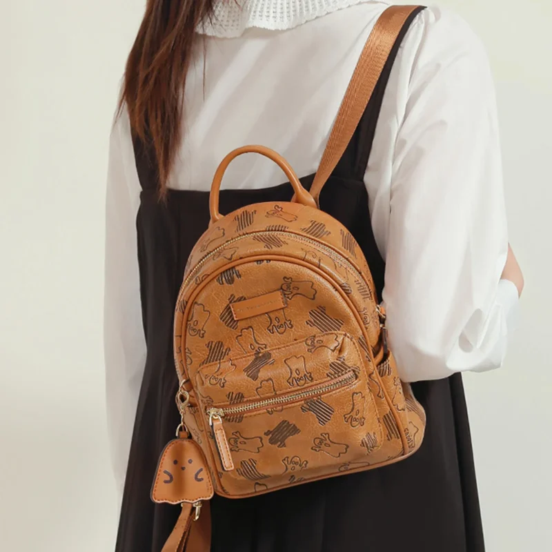 High-Quality Halloween Ghost Embossed Backpack - Image 2