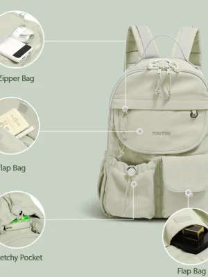 Large Capacity Multi-pocket Backpack