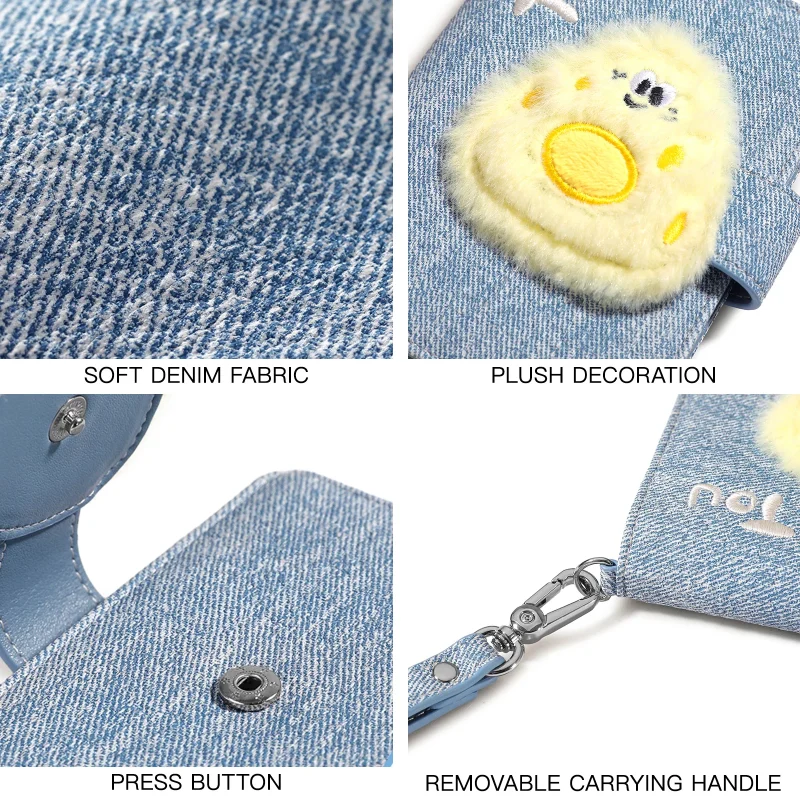 Eco Luxury Card Holder Fashion Purses with Wrist Strap - Image 4