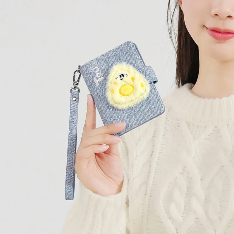Eco Luxury Card Holder Fashion Purses with Wrist Strap - Image 5