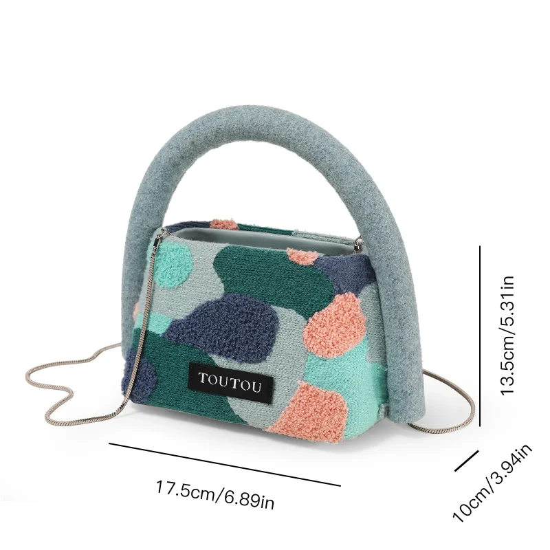 Original Design Mini Retro Hand-painted Bag - Image 3