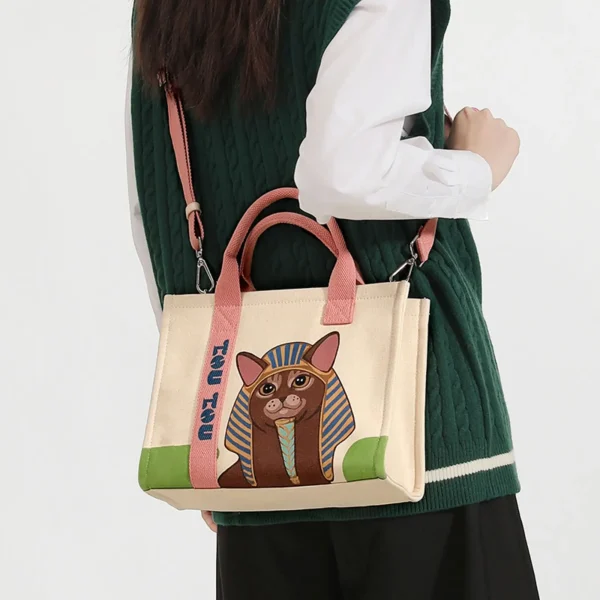 Eco Original Design  Large Capacity Tote Bag - Image 2