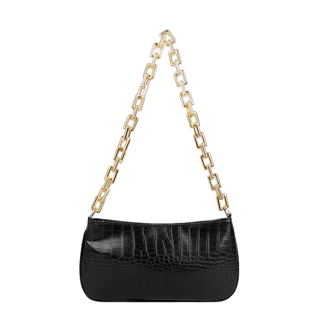 Black shoulder bag