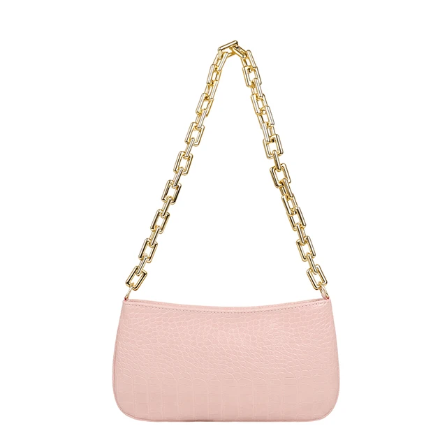 Pink shoulder bag