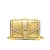 Golden shoulder bag