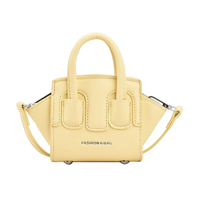 Yellow handbag