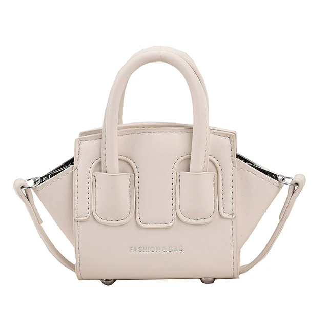 White handbag