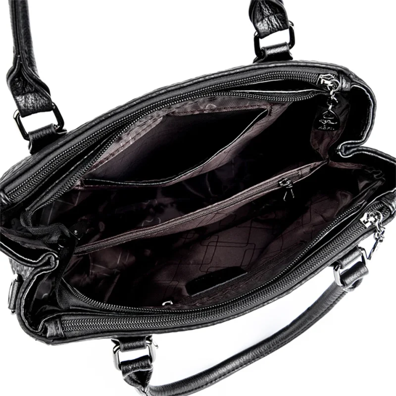 Luxury Designer High Quality Crossbody Tote Leather Bags - Image 6