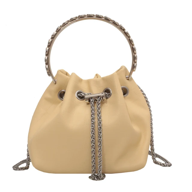 Yellow shoulder bag