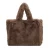 Brown tote bag