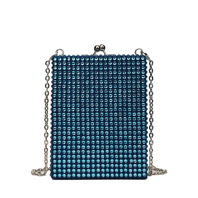 Blue mini bag