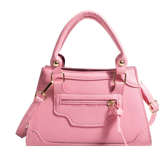 Pink handbag