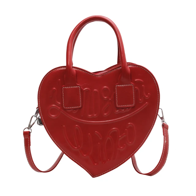 Red handbag