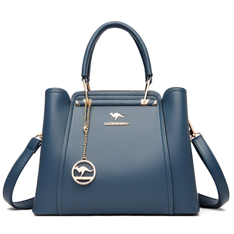 Top-Handle High Quality Luxury Designer Genuine Vintage Bag - Image 3