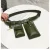 Green waist bag