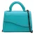 Blue handbag