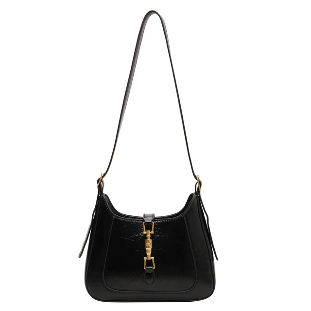 Black shoulder bag