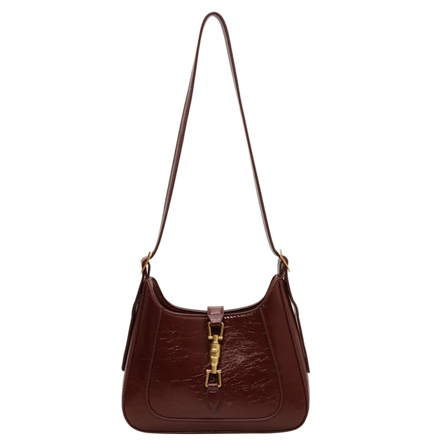 Brown shoulder bag