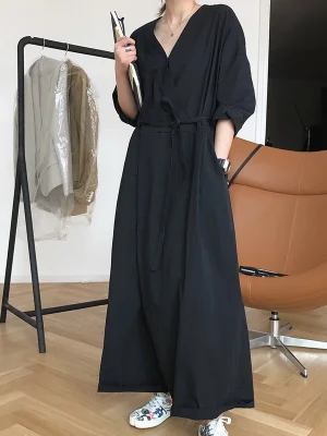 Wide Leg Loose Office Original Elasticity Jumpsuits